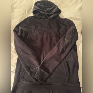 Under Armour black hoodie small